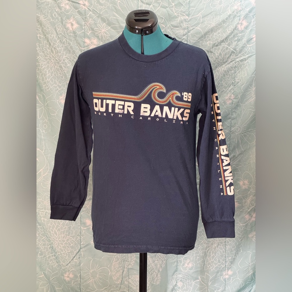 OBX Retro-Inspired Long Sleeve T-Shirt